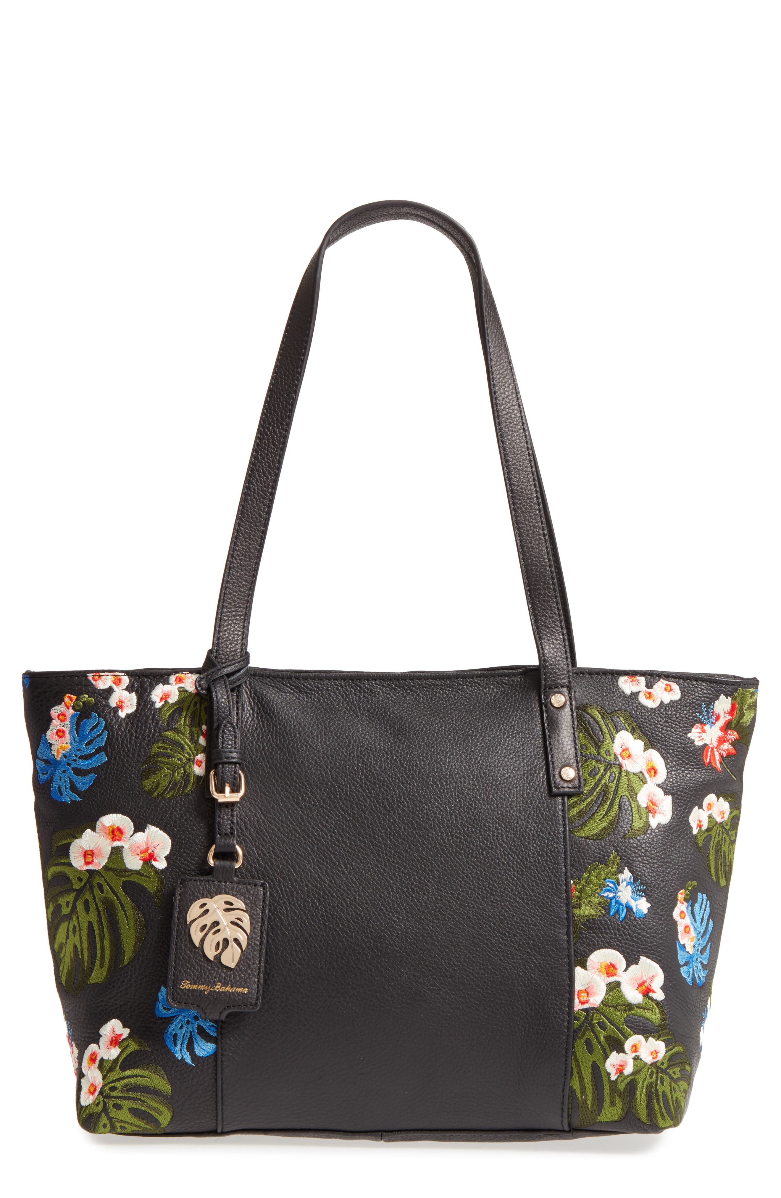tommy bahama floral tote