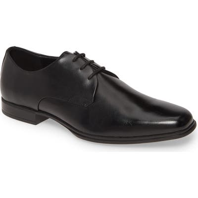 Calvin Klein Dillinger Plain Toe Derby, Black