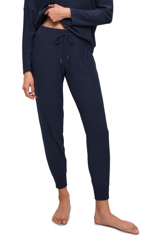 Shop Eberjey Softest Sweats Lounge Pants In Navy