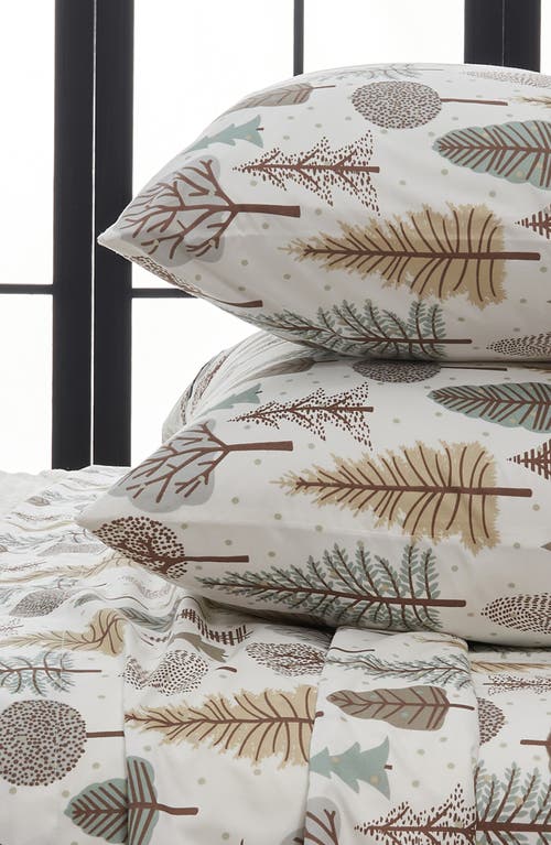 Woven & Weft Lodge Print 4-piece Sheet Set In Forest Trail