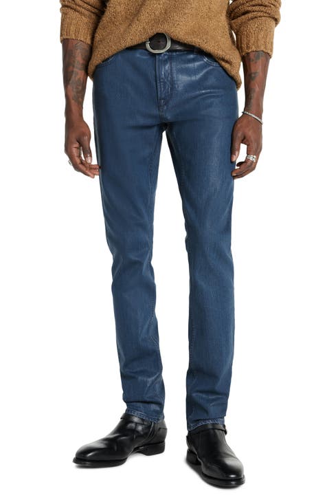 Men's Coated Jeans