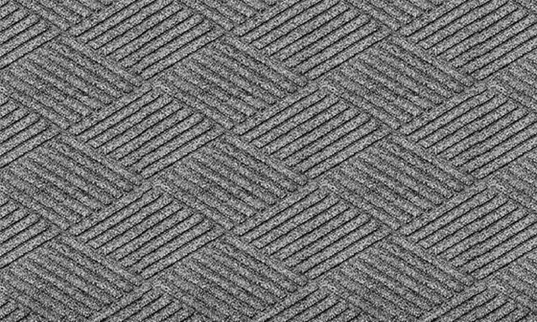 Bungalow Flooring Waterhog Diamonds Floor Mat In Medium Gray