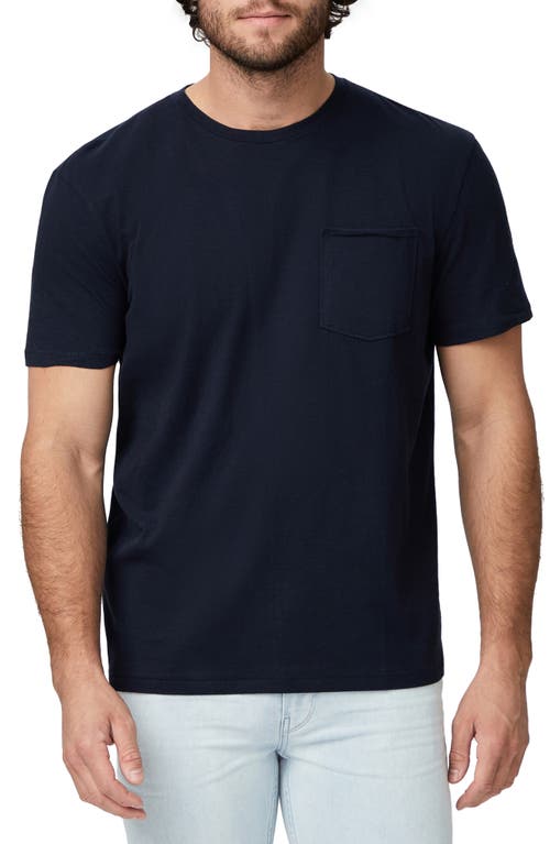 PAIGE Ramirez Cotton Pocket T-Shirt Deep Anchor at Nordstrom,