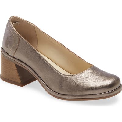 Fly London Luno Pump, Metallic