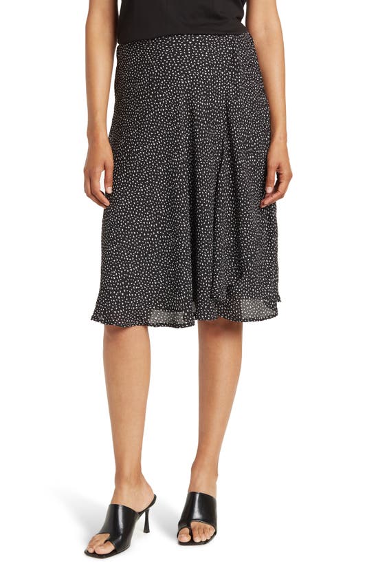 Catherine Catherine Malandrino Asymmetrical Ditsy Print Skirt In ...