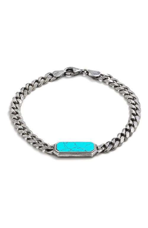 Degs & Sal Turquoise Chain Bracelet