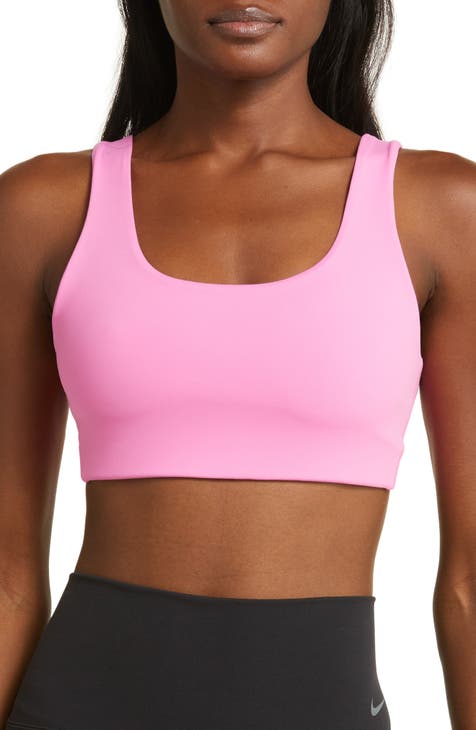 Becco Womens Sports Bra Size Small Pullover Cutout Back Peach