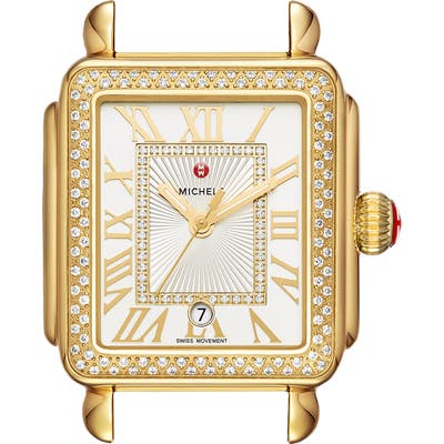 Michele Deco Madison Diamond Dial Watch Case, 3m X 35Mm