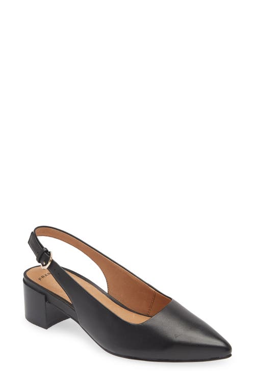 Frankie4 Juliett Iii Pointed Toe Slingback Pump In Black