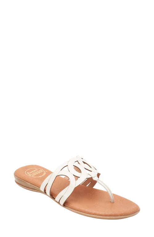André Assous Nature Sandal White at Nordstrom,