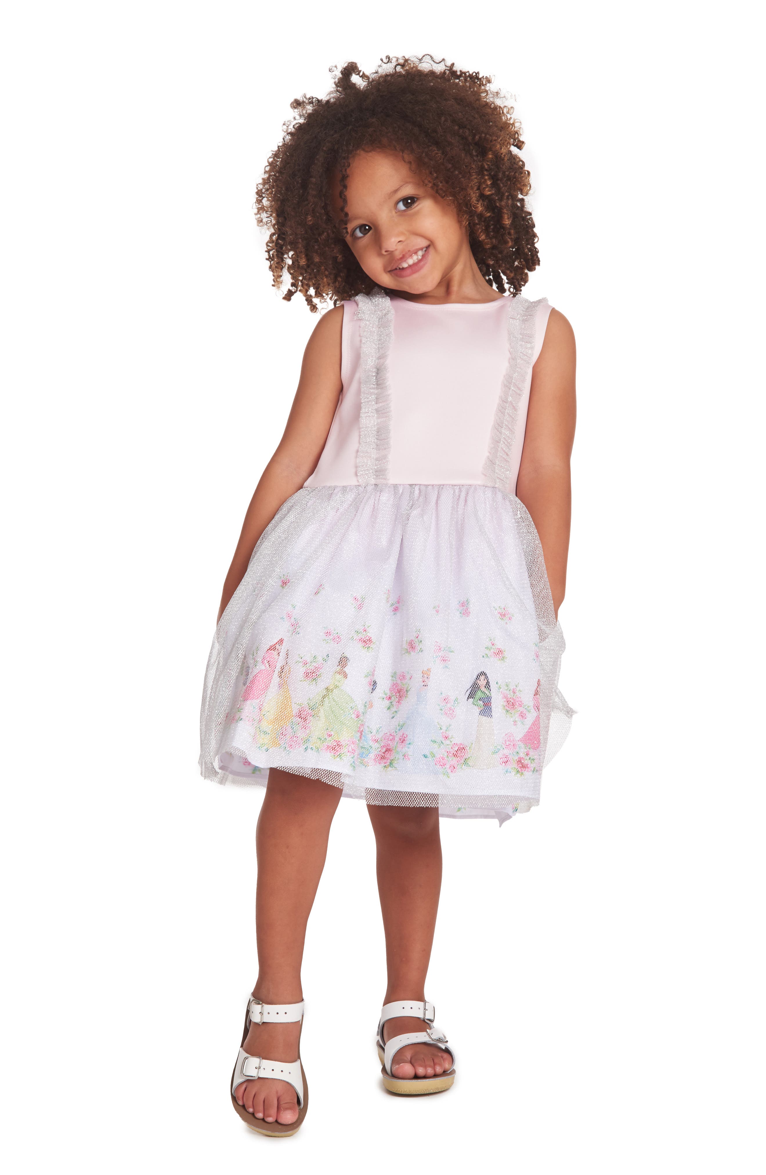 princess print dress