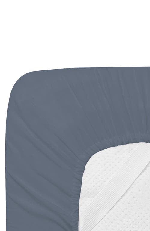 Luxury Home Brushed Microfiber Sheet Set In Light Teal