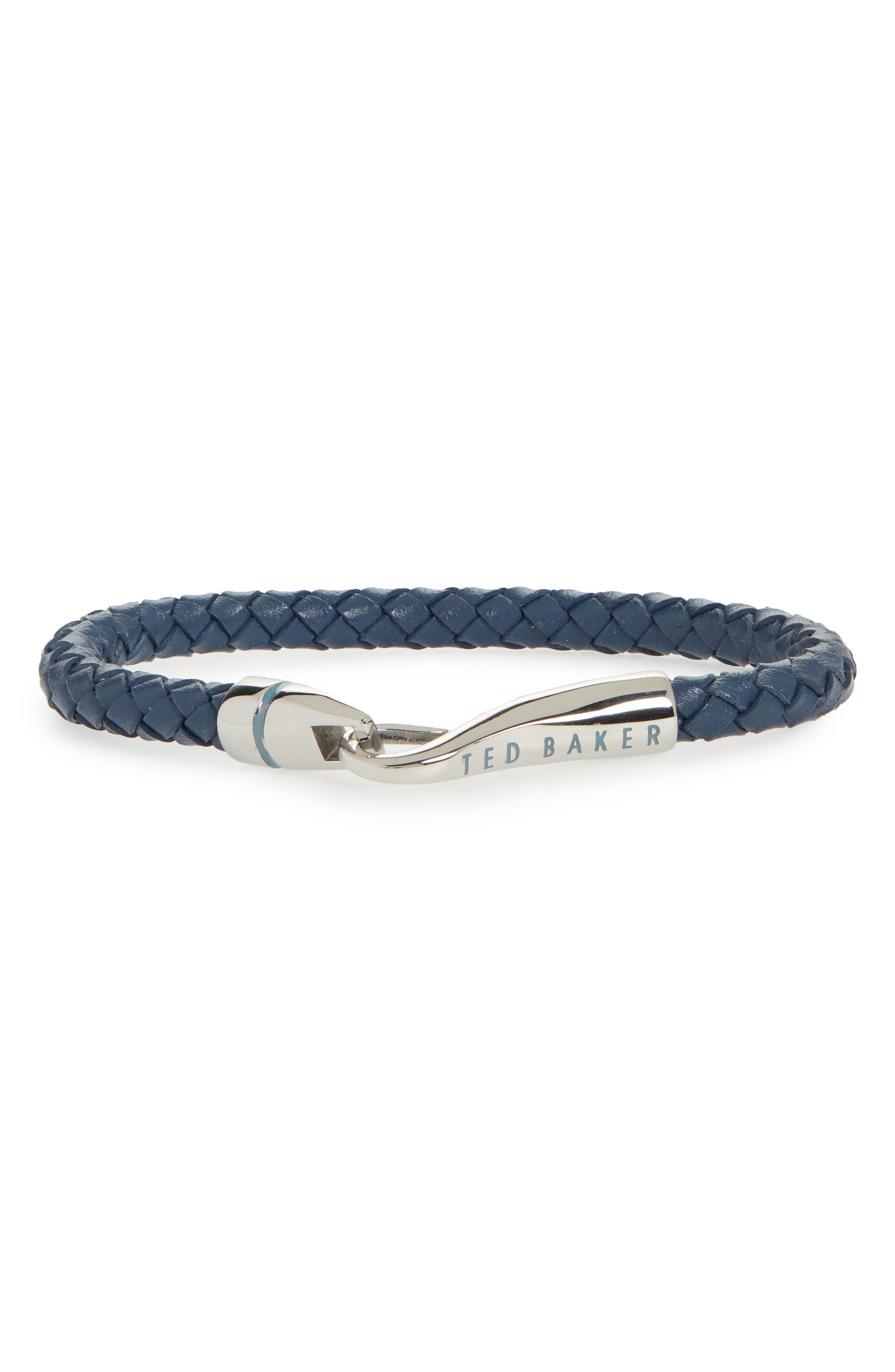 Ted Baker London Braided Leather Bracelet