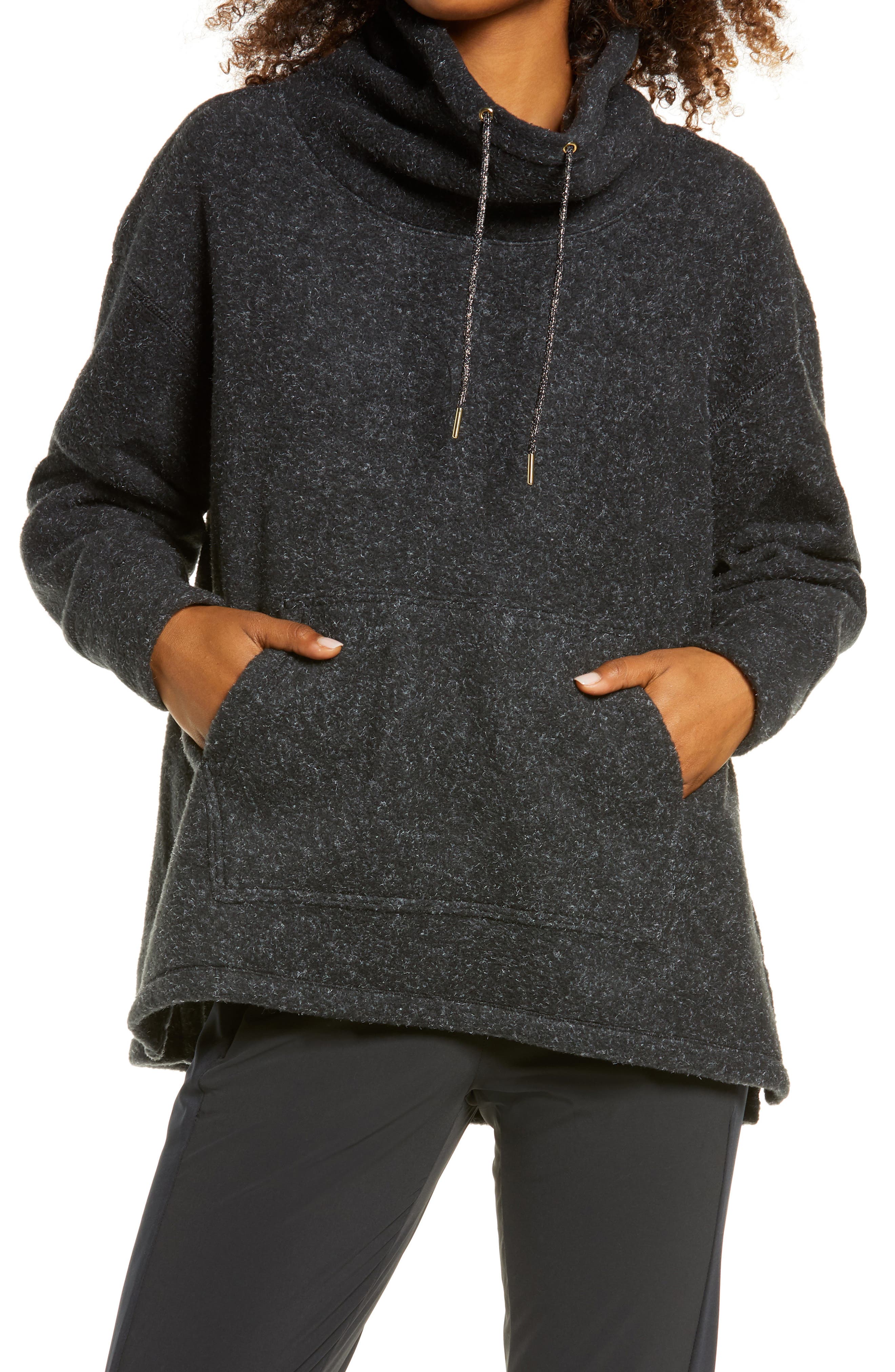 nike sweatshirt with cowl neck