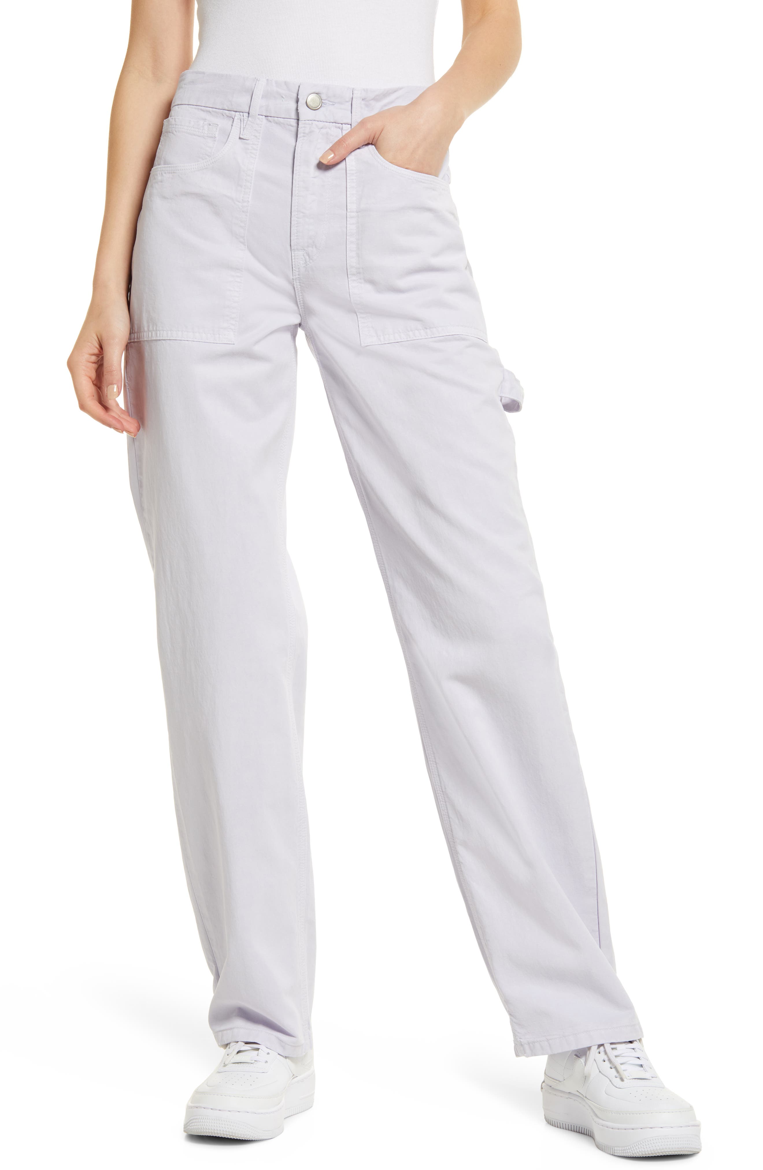 white cargo pants plus size