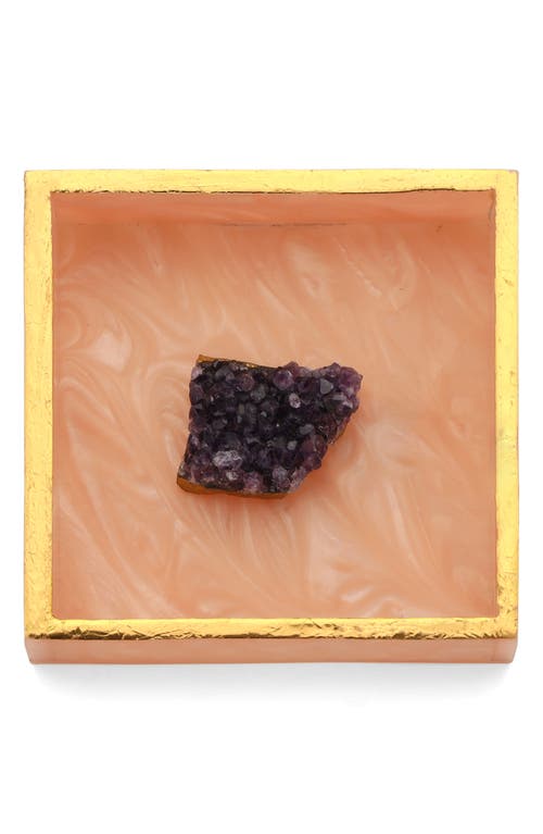 Tiramisu Gemstone Napkin Holder In Pink