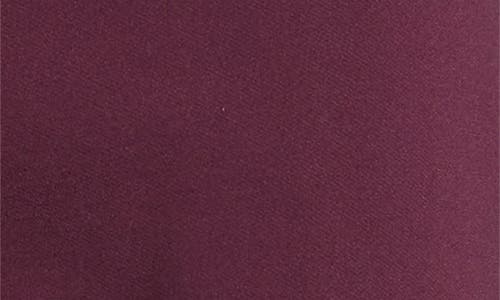 Shop Anne Klein Straight Leg Pants In Deep Plum