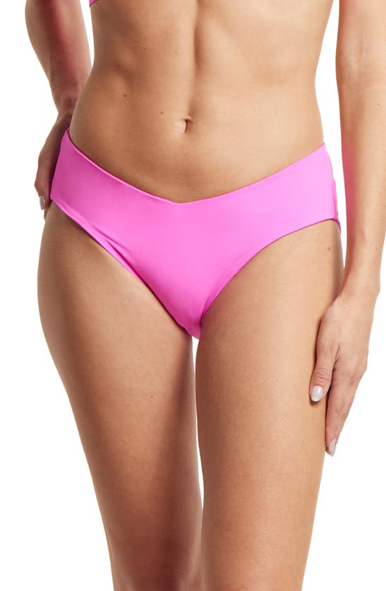 Hanky Panky V-cut Bikini Bottoms In Pink