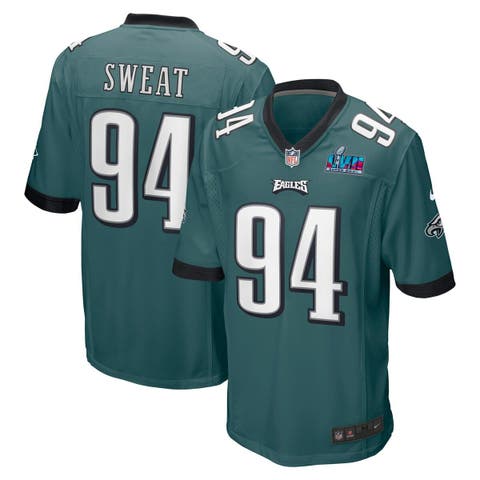 Outerstuff Youth Carson Wentz Midnight Green Philadelphia Eagles Team Color Jersey, Size: XL