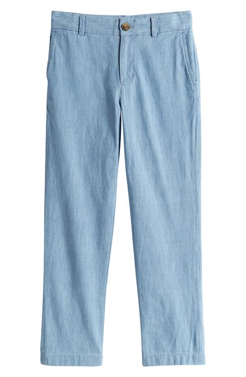 vineyard vines Kids' Breaker Cotton Chambray Pants Coastline at Nordstrom,