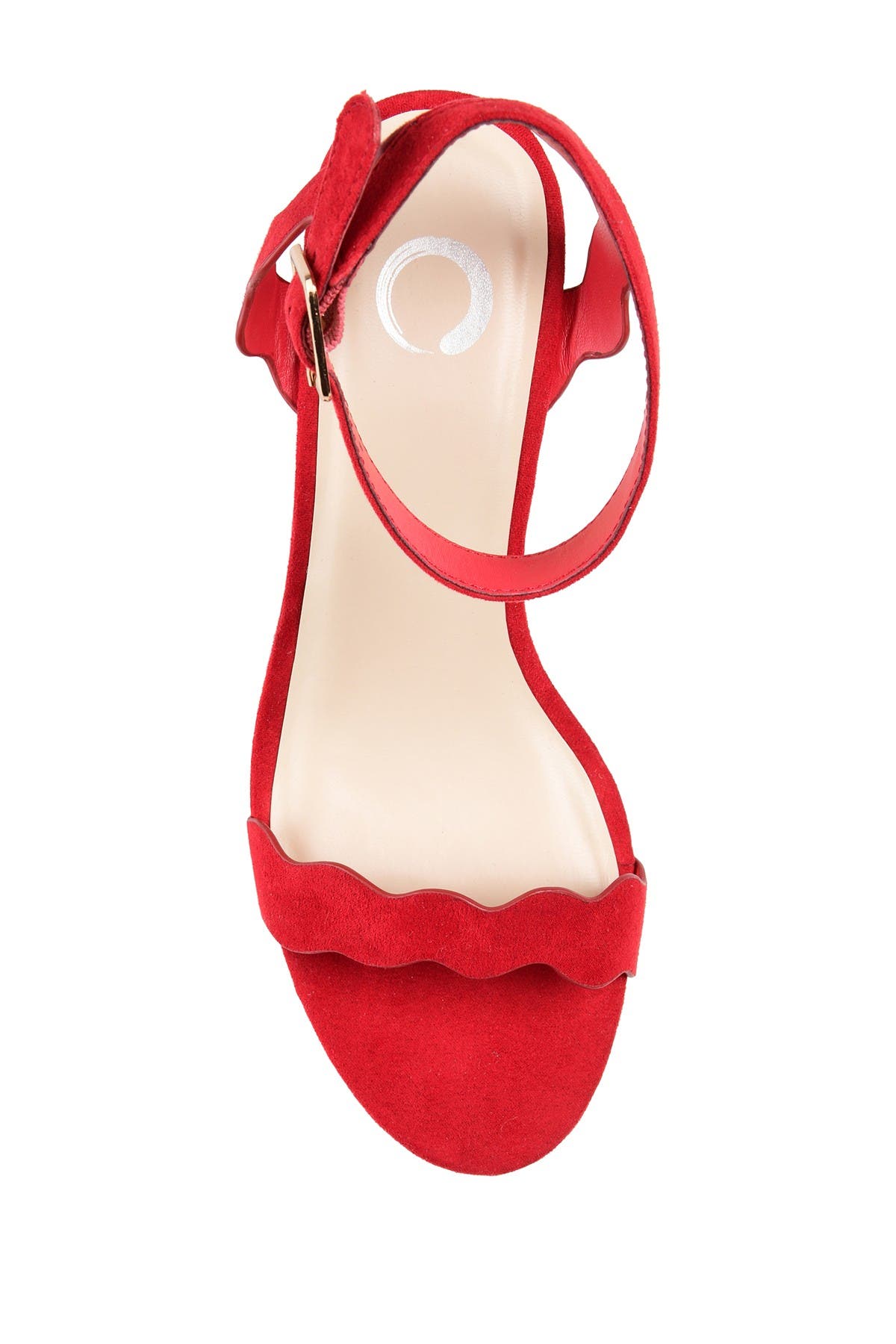 Journee Collection Journee Loucia Wedge Sandal In Red