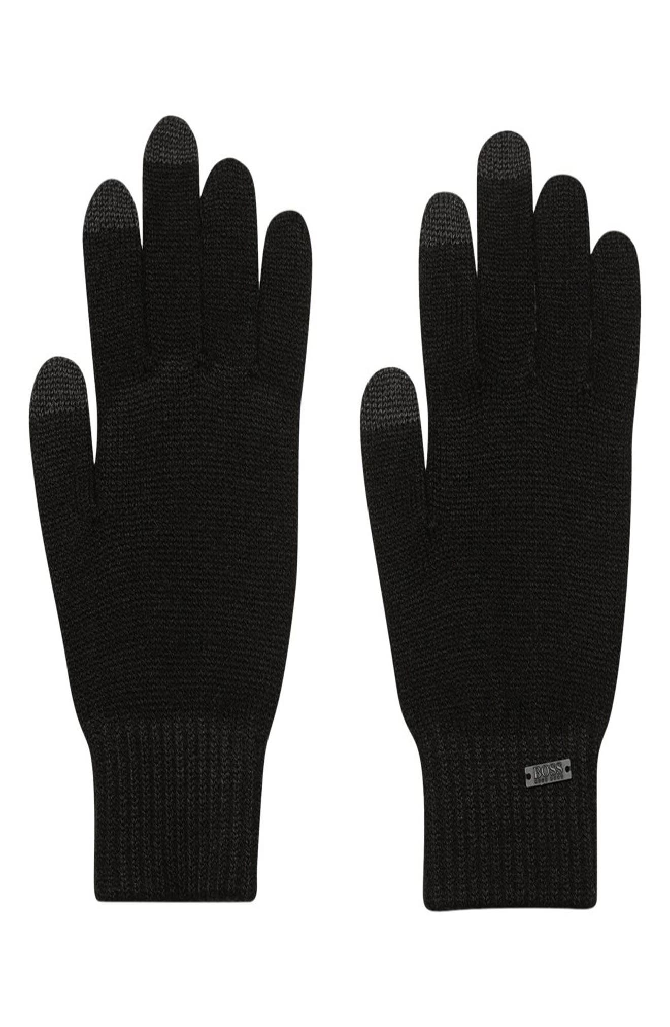 hugo boss touchscreen gloves