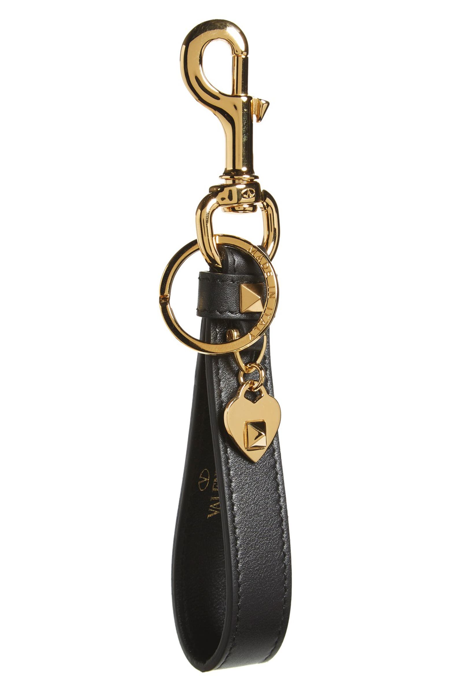 Valentino 'Heart' Leather Bag Charm | Nordstrom
