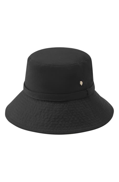 Helen Kaminski Collete Water Repellent Bucket Hat in Black 