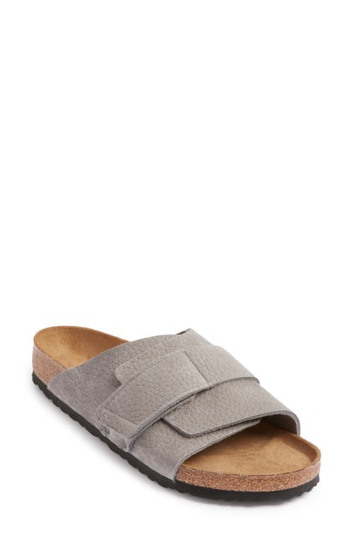 Birkenstock Kyoto Desert Slide Sandal Whale Gray at Nordstrom,