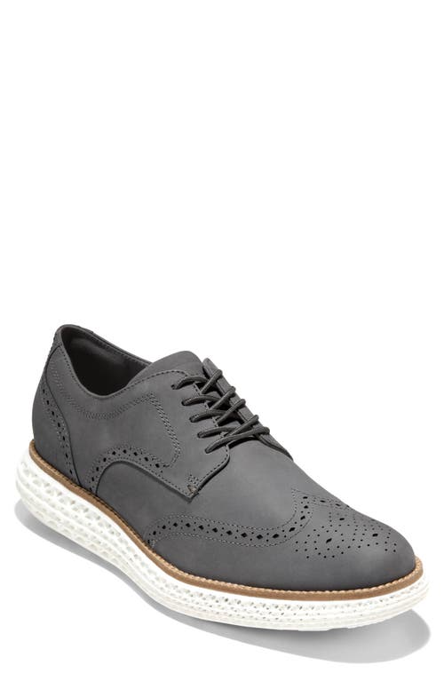 Shop Cole Haan Original Grand 2.0 Wingtip Oxford In Magnet