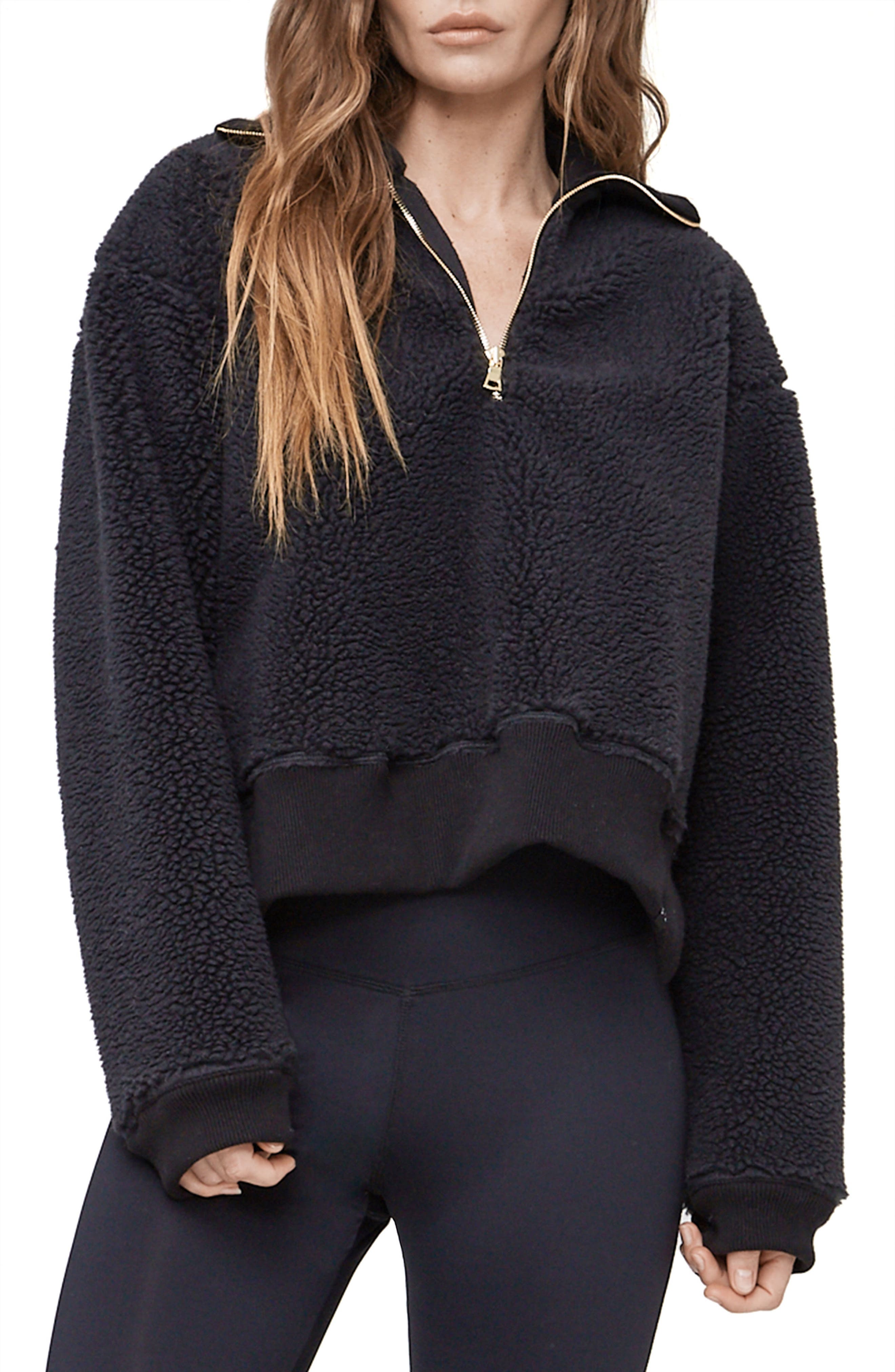 women's sherpa pullover nordstrom