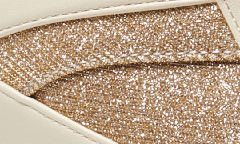 Bcbgeneration Jansy Wedge Sneaker In Bianca-platino