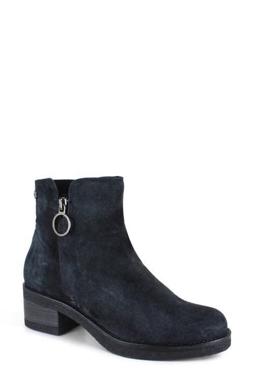 National Comfort Carinna Bootie In Dark Grey Suede