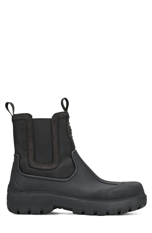 Hunter Lorde Waterproof Chelsea Boot In Black