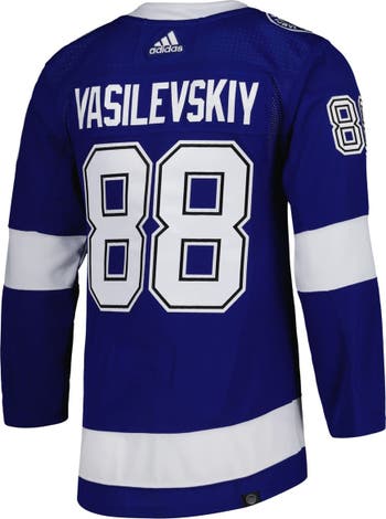 Andrei Vasilevskiy Signed Lightning Black Adidas Authentic Jersey