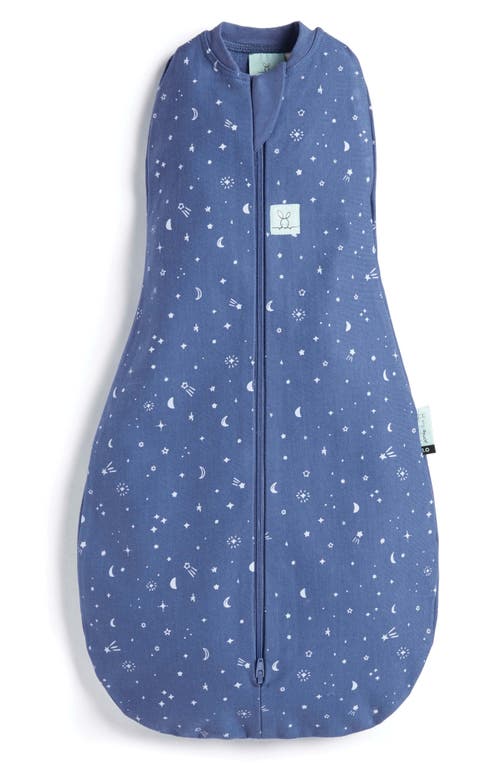 ergoPouch 1.0 TOG Organic Cotton Cocoon Swaddle Sack in Night Sky at Nordstrom, Size 3-6 M