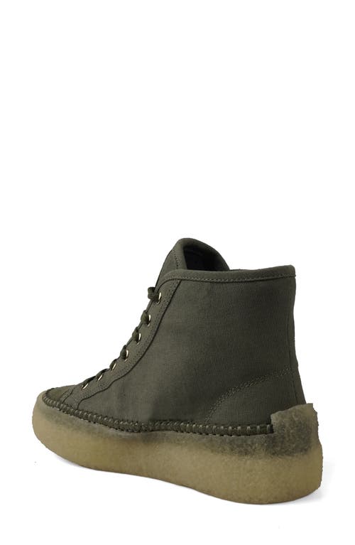 Shop Artisan Crafted By Zigi Camena High Top Sneaker In Olive Canvas