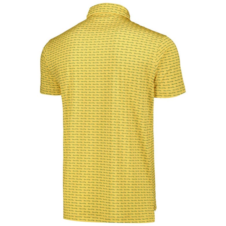 Shop Breezy Golf Yellow Wm Phoenix Open Have A Day Polo