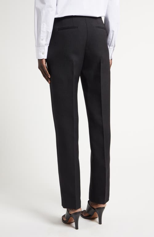 THE ROW THE ROW VESCO DOUBLE FACE VIRGIN WOOL ANKLE PANTS