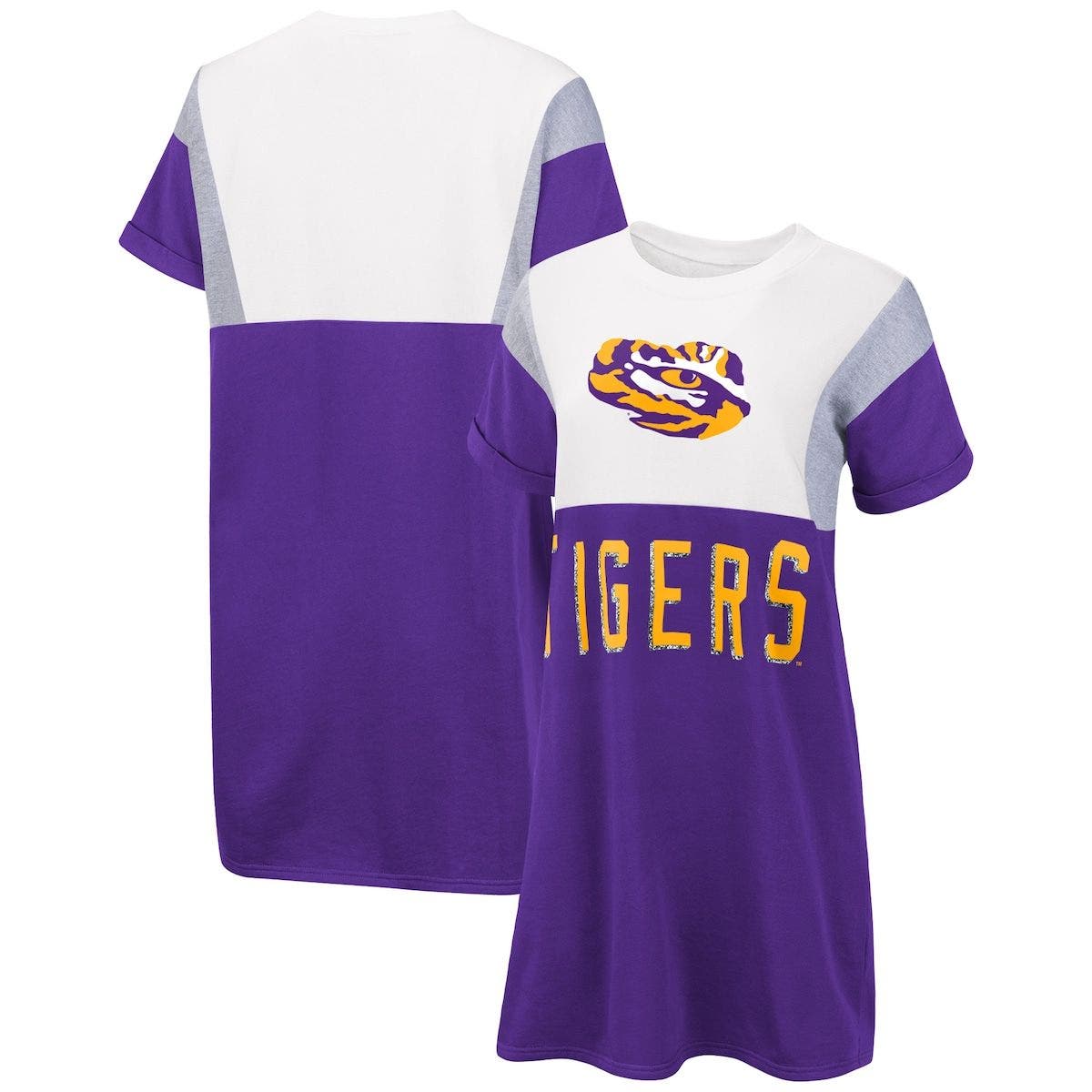 lsu jersey dress