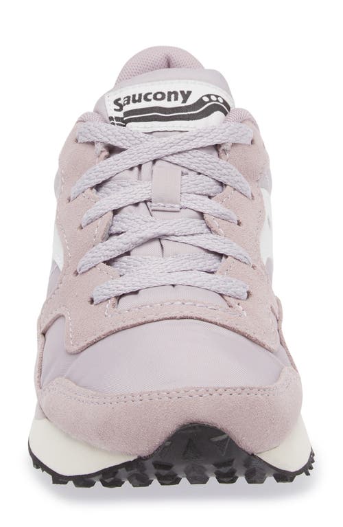 Shop Saucony Dxn Trainer In Gray/white