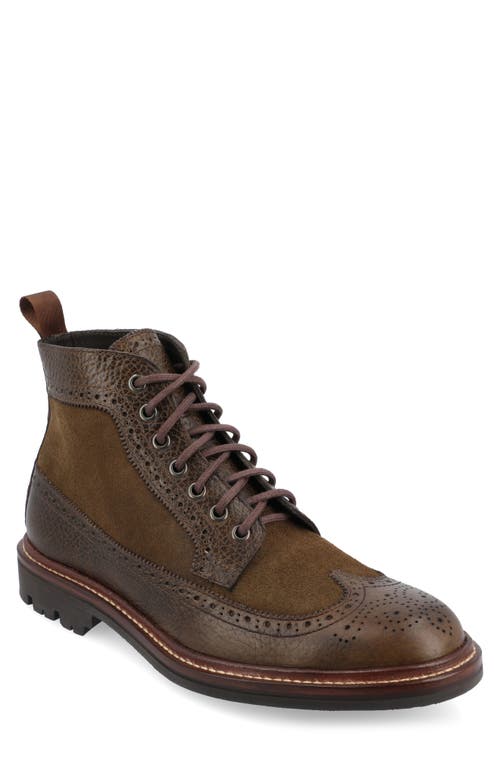 TAFT The Boston Longwing Boot Olive at Nordstrom,