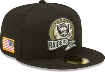 New Era Men's Las Vegas Raiders 2022 Salute to Service Knit Hat
