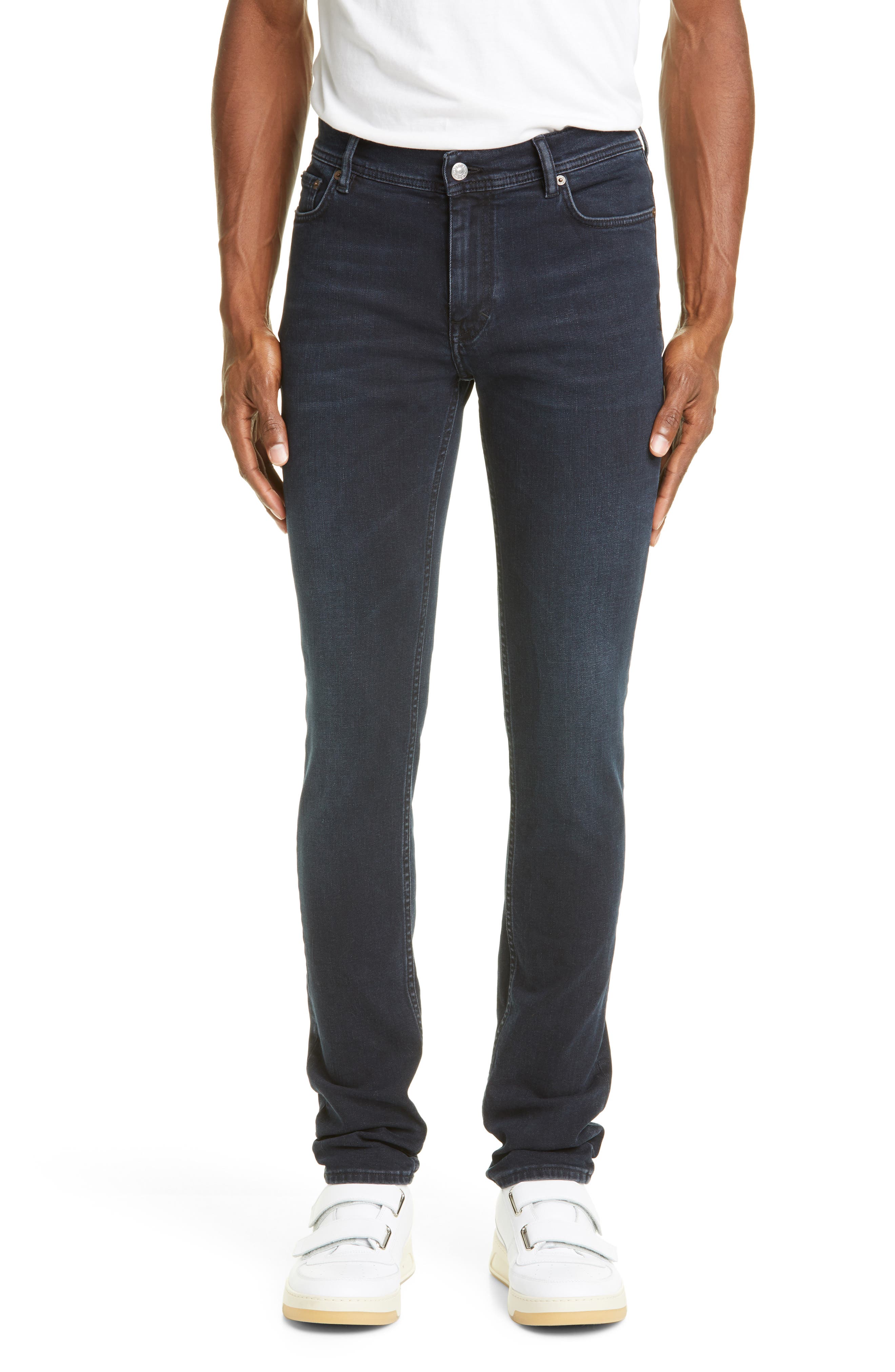 white stag flat front jeans