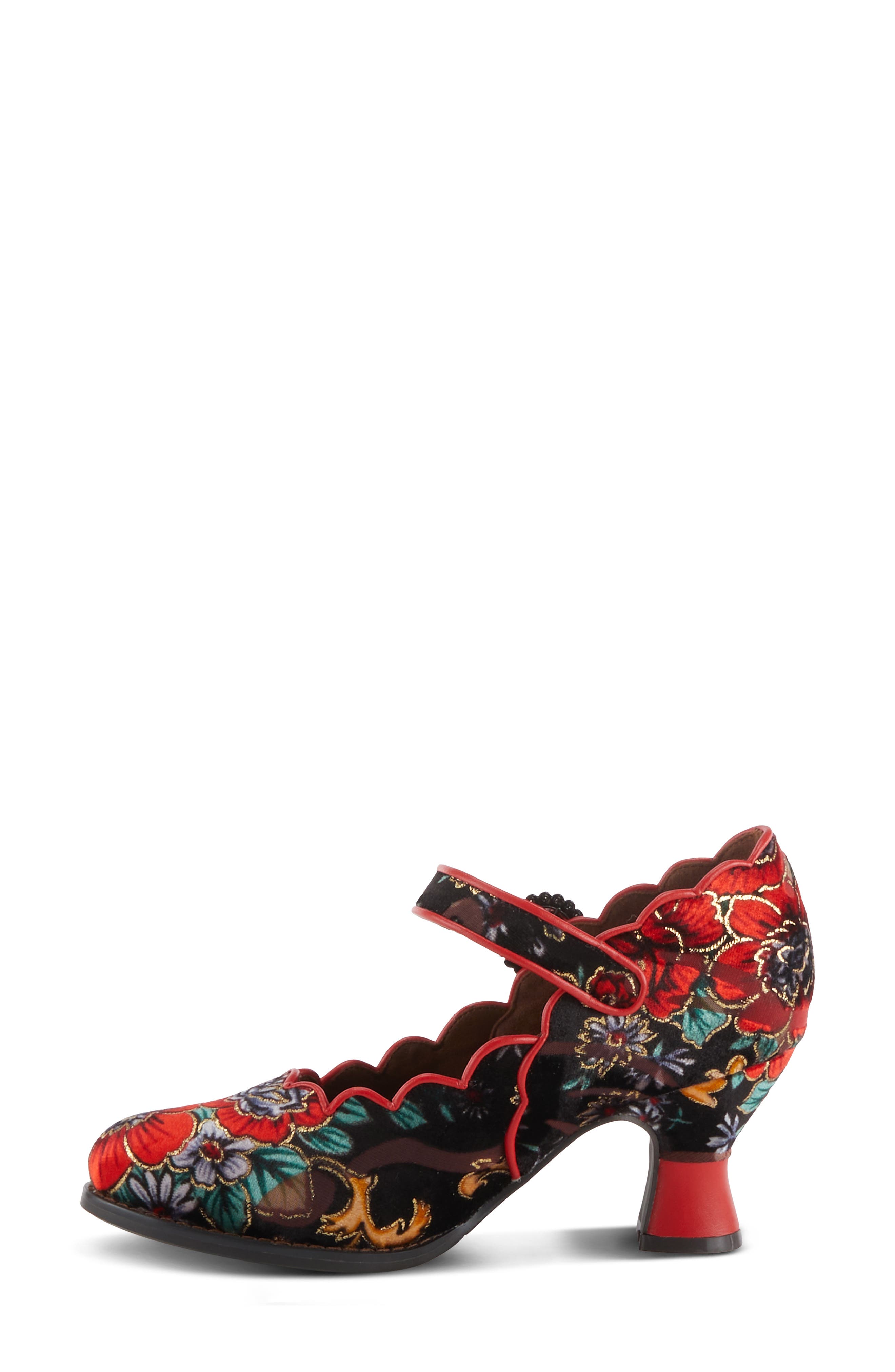 L'Artiste By Spring Step Aquavelva Slate Multi Leather Pump (Women's
