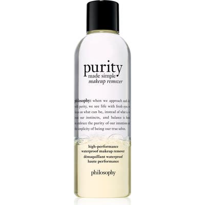 Philosophy Purity Made Simple High-Performance Waterproof Makeup Remover, .4 oz
