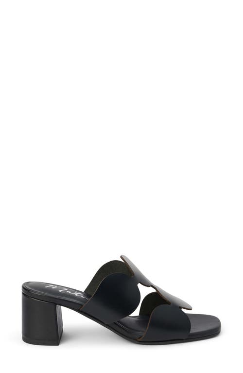 Shop Matisse Barbara Block Heel Slide Sandal In Black