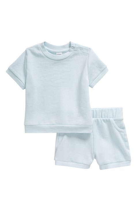 Cozy Short Sleeve Top & Shorts Set (Baby)