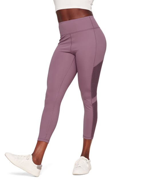 ADORE ME ADORE ME CALI ACTIVE 7/8 LEGGING WITH STRIPED MESH 