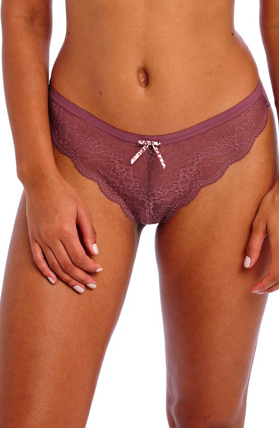 Shop Freya Fancies Brazilian Panties In Iced Mocha (imh)